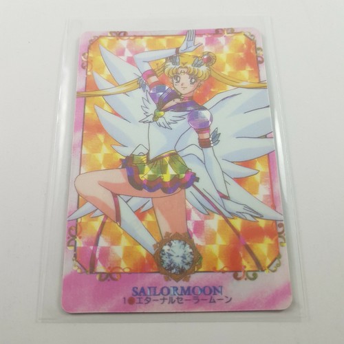 Sailor Moon Hologram Prism Sticker Card VINTAGE 90s ULTRA RARE Kawaii YOU PICK - Picture 129 of 256