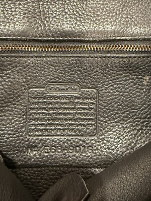 RARE Vintage Coach Berkeley Convertible Backpack #9016 Black