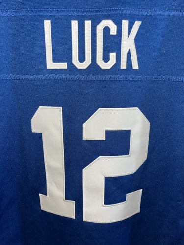 Nike On Field Andrew Luck Indianapolis Colts Stitched Jersey Womens Large - Picture 7 of 9