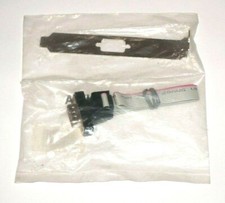 Serial 9-pin Male DB9 RS232 to 10-pin Header High Profile Rear Bracket