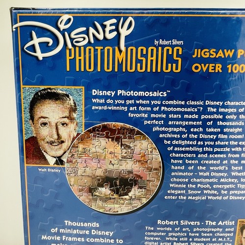 Disney Photomosaics MICKEY MOUSE 1000+ teiliges Puzzle Robert Silvers - BRANDNEU - Bild 11 von 14
