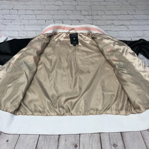 Bomber vintage Guess donna full zip ricamato taglia small Y2K B322 -23 - Foto 8 di 16