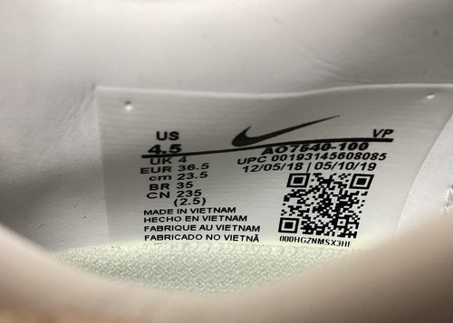 NIKE PHANTOM VENOM ELITE FG (WHITE) SOCCER CLEATS SIZE 4.5 M/6 W ( AO7540-100 ) - 第 11/14 張圖片