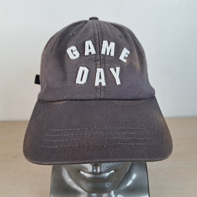 STATE OF MINE GAME DAY BRING IT ADJUSTABLE STRAPBACK BASEBALL HAT/CAP BLUE SPORT