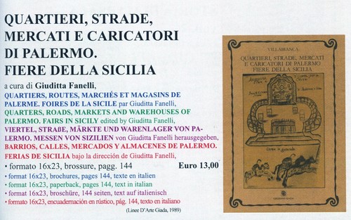 VILLABIANCA - QUARTIERI, STRADE, MERCATI E CARICATORI DI PALERMO. FIERE SICILIA - Foto 2 di 6