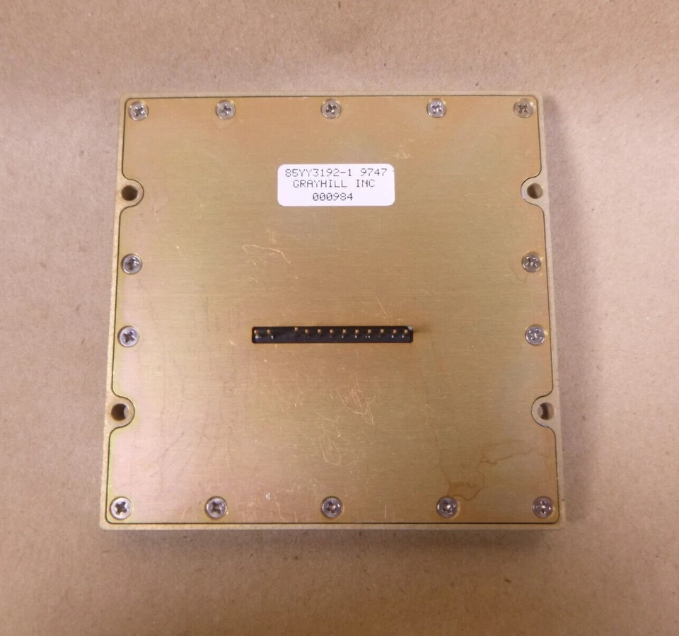 Juego de radio teclado de entrada de datos USGI AN/GRC-206 (V) 5895-01-408-9474, 620328-1 Foto 2 de 3