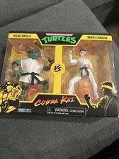 Playmates Toys Teenage Mutant Ninja Mikey vs. Daniel LaRusso 6 in Action Figures
