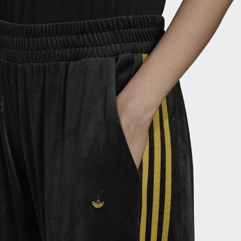 adidas Women's Originals Monogram Track Suit In Velvet (Jacket & Pant)