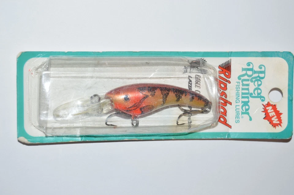Señuelo Reef Runner Ripshad 2" Trolling 16' o Casting 8' Crankbait Perch Foto 2 de 4