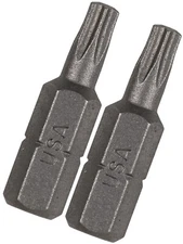 Vermont American 15402 TX9 Extra Hard Torx Insert Power Bits 2 Count