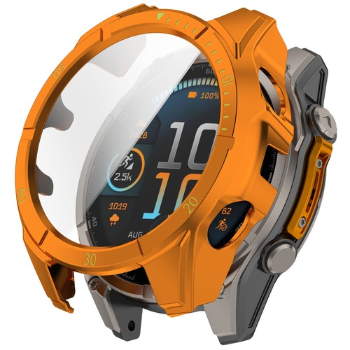 Coque PC pour Garmin Fenix 8 51mm 47mm 43mm Verre Trempé Pare-chocs Housse de Protection - Photo 18 sur 18