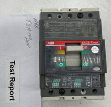 ABB SACE TMAX T2H100BW CIRCUIT BREAKER 3P 100 A 480V PR221DS LS/I RECON