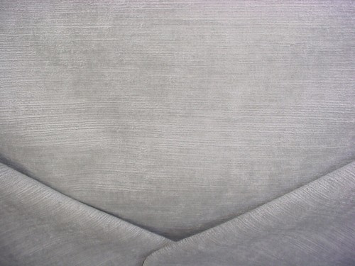 2-1/8Y Andrew Martin AM100021 Franco Grey Faux Linen Velvet Upholstery Fabric - Picture 1 of 4