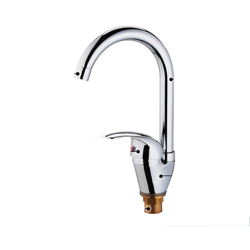 Kitchen Tap Chrome 360°Swivel Spout single Handle&Lever Basin Sink Mixer Faucet - Bild 6 von 9