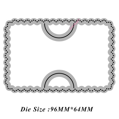 Greeting Card Lining Metal Cutting Dies DIY Greeting Cards Decorate Die Cut - Picture 7 of 7