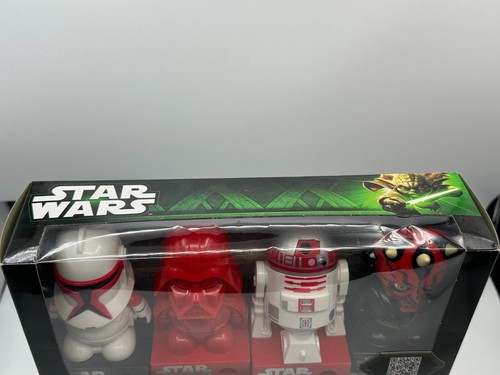 Star Wars Candy Dispensers *EXPIRED CANDY DO NOT EAT* Sound Effects Set of 4 NIB - Picture 5 of 8