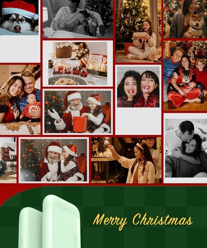 Lightweight 2x3” Photo Printer - Portable Printers with 50 Color Sticky Papers - Picture 7 of 10