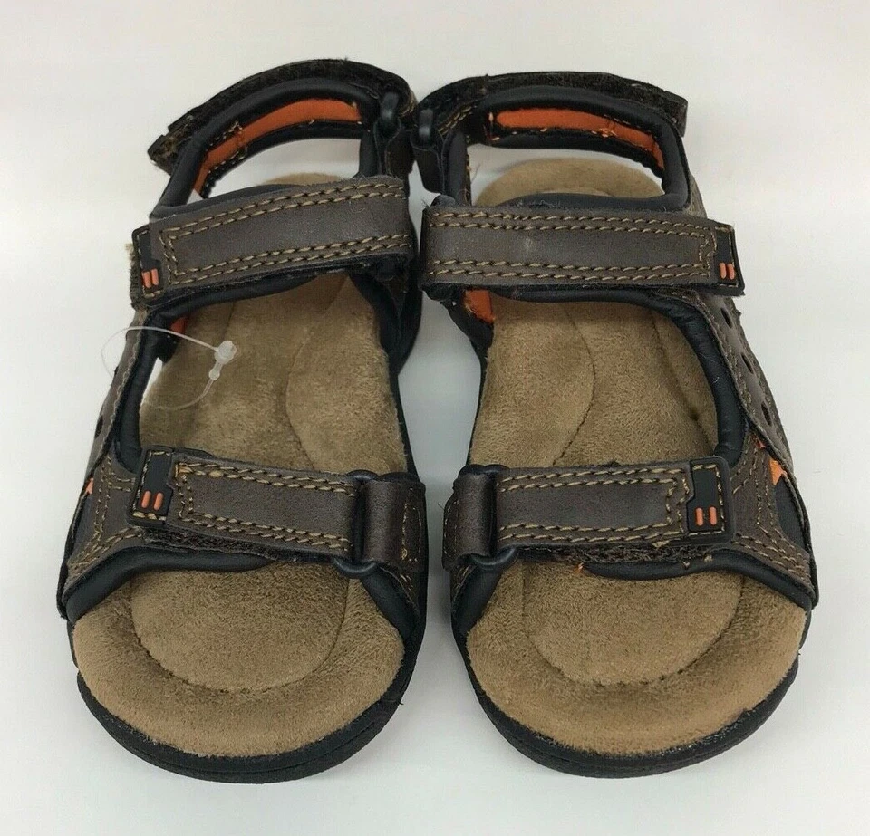 Zapatos Sonoma para niños pequeños talla 8 naranja y marrón 2013 NUEVO Foto 2 de 4