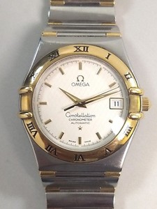 omega constellation two tone