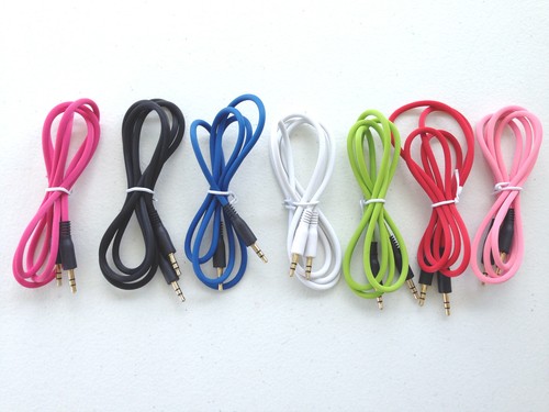 audio aux auxiliary cable 3.5mm jack male stereo FOR apple iphone 6 5 4s ipod 7 - Picture 5 of 29