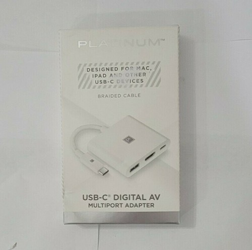 Platinum - USB-C Digital AV Multiport Adapter - Weiß