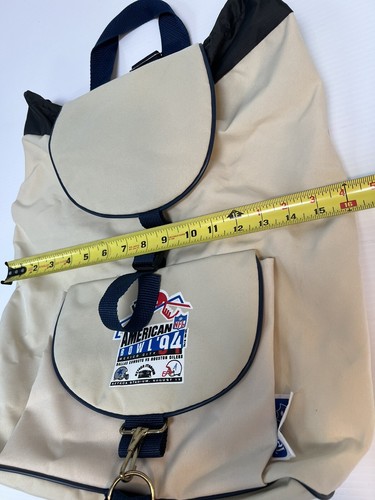 Vintage American Bowl NFL Rucksack 1994! Oilers vs Cowboys Azteca Mexico City - Bild 5 von 10