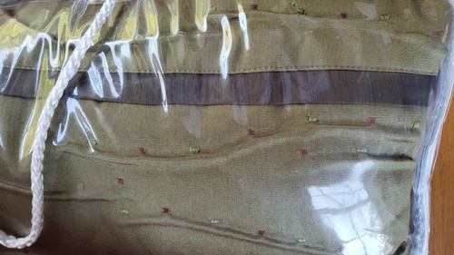 New,UNOPENED KABINI 4-PC King OLIVE GREEN luxurious comforter set by PEM AMERICA - Picture 9 of 10