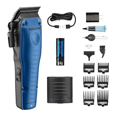 BaBylissPRO LoPRO FX One トリマー BaByliss PRO FXONE LO-PRO FX One BLUE Clipper Trimmer, Each
