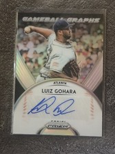 2019 Panini Prizm Luiz Gohara Game Ball Graphs Auto GB-LG 