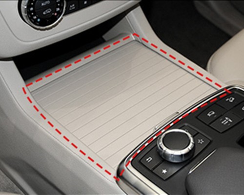 Cubierta persiana enrollable portavasos central gris para Mercedes Benz GL X166 GL350 12-15 - Imagen 5 de 5