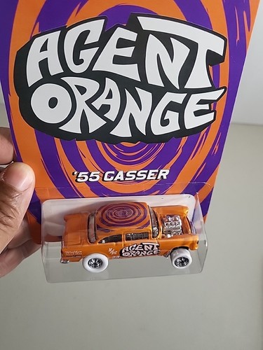 Hot Wheels Night Stalker Customs Chris Walker Agent Orange 55 Gasser #11/50 - Bild 4 von 9