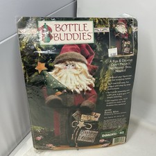 Bottle Buddies Dimensionsit Felt Craft Kit SANTA MAN 18098 NEW 1996