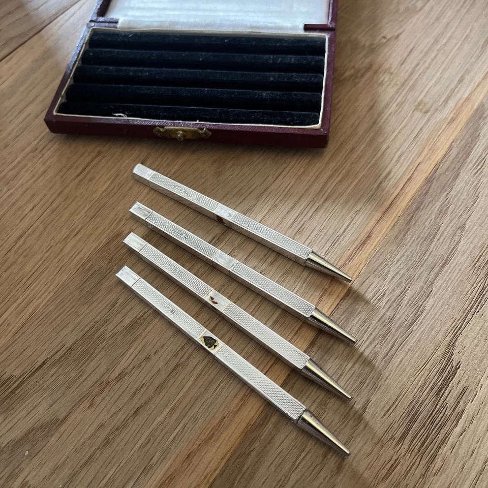Juego de lápices puente de plata de ley de Tiffany & Co.  Foto 3 de 4
