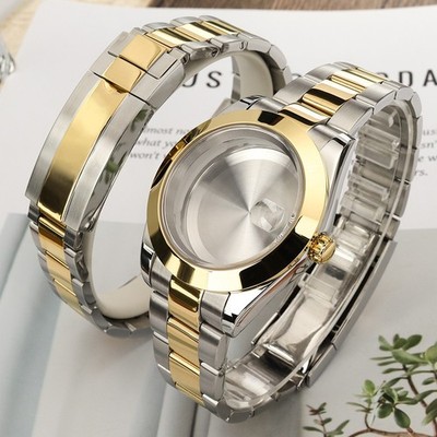 36mm/39mm Datejust Watch Cases Wristband Fine Steel 10ATM For SII NH35 Movement