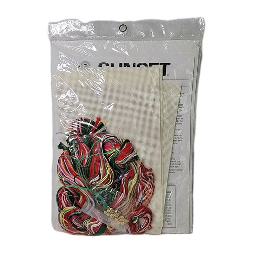 Sunset Musical Christmas Tree Stocking Counted Cross Stitch Kit #18333 NEW - Picture 9 of 9