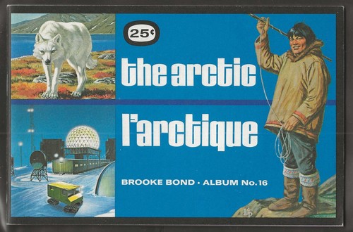 BROOKE BOND (TEA)-EMPTY ALBUM (CANADA)- THE ARCTIC - Picture 1 of 2