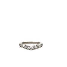 14ct White Gold  Eternity Diamond Ring, Set With0.53ct Natural Diamonds