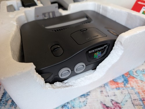 Console di gioco Nintendo 64 N64 in scatola PAL - Foto 22 di 22
