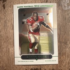 Topps 2005 Chrome Frank Gore Rookie #177 San Francisco 49ers Football Card. rookie card picture