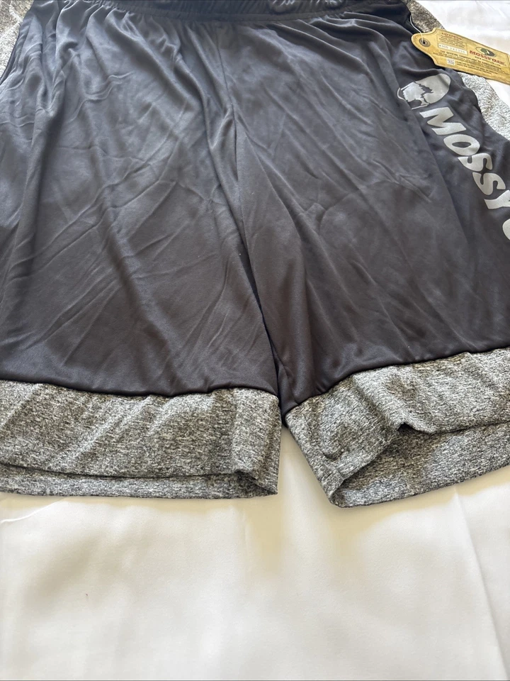 Mossy Oak Athleisure Shorts Mens LARGE w Pockets Drawstring Active Outdoor - Image 4 of 4