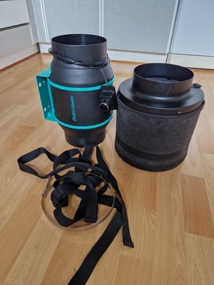 MARS HYDRO DF150-M 150mm Rohrventilator & Filter-Set GROW