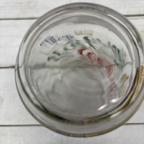 Vintage Coca Cola Coke 16oz Glass Multicolor Logos 5.75” Tall W/ Heavy Bottom - Picture 5 of 6