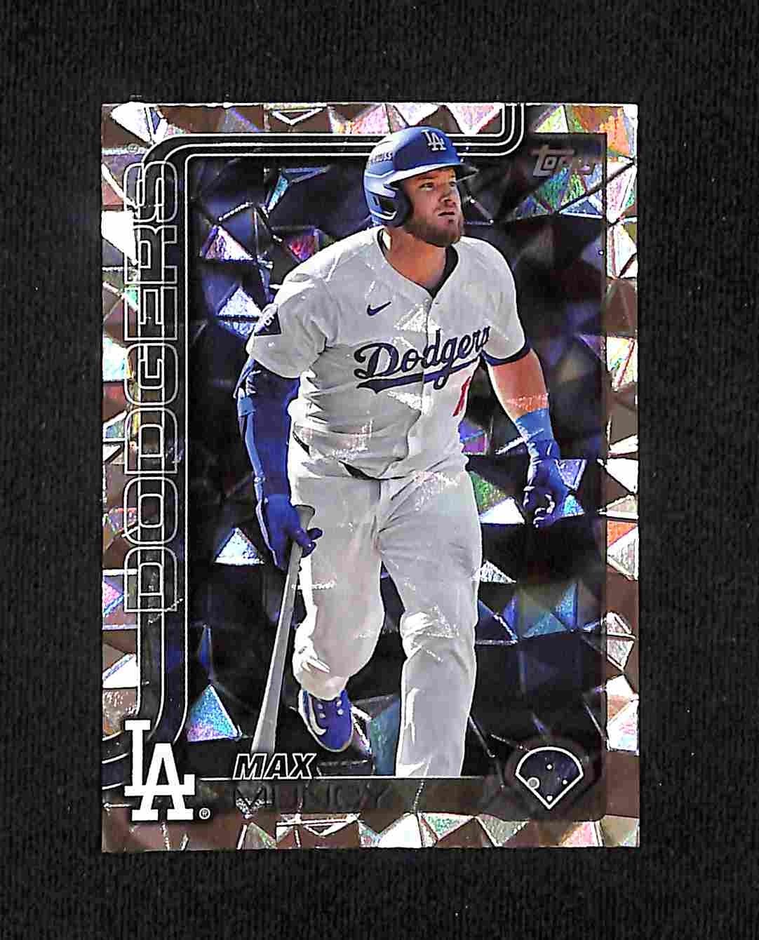 2025 Topps Series 2- Max Muncy Diamante Foil Card #378 Dodgers