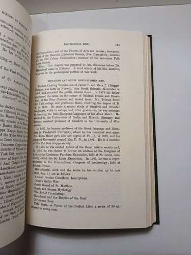 History of The Town of Hanover Massachusetts Bicentennial Edition of Original - Picture 21 of 23
