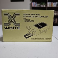 Vintage White Brand Sewing Machine Automatic ...