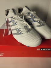 New Mens 11 Lotto Maestro Soccer Cleats White