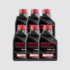Motul Break-In Engine Oil 10W40 Mineral High ZDDP 1 Liter 108080 - 6 Pack 42.46 per gallon