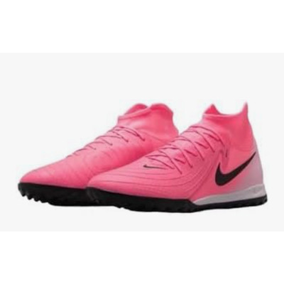 Nike Men Phantom Luna 2 Academy TF Soccer Shoes Size 8 Pink Turf FJ2566-600 NWOB