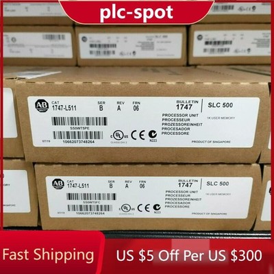 New Factory Sealed AB 1747-L511 SLC 500 CPU Processor Unit Module 1747L511