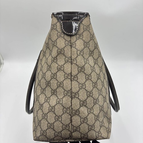 Borsa a tracolla Gucci marrone GG PVC pelle Joy tote bag dal Giappone - Foto 23 di 24